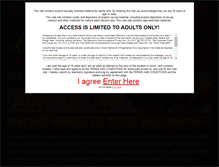 Tablet Screenshot of bootysisters.com